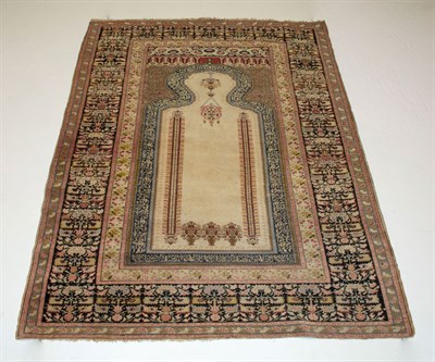 Lot 436 - Bandirma Prayer Rug West Anatolia, first...