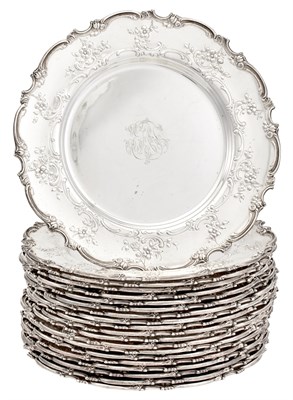 Lot 1157 - Set of Twenty American Sterling Silver Dinner...