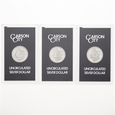 Lot 6 - United States G.S.A. Morgan Dollars Selection...
