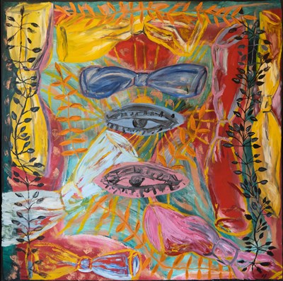 Lot 34 - Roberto Juarez American, b. 1952 Blue Eye,...