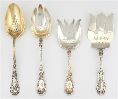 Lot 1166 - Four Gorham Sterling Silver Serving Pieces...