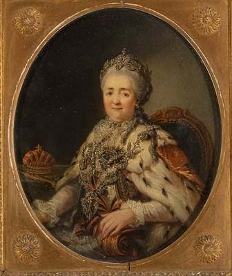 Lot 1090 - After Alexander Roslin Portrait of Empress...