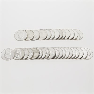 Lot 2 - United States Silver Halves Group of one...