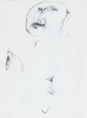 Lot 9 - Leonard Baskin American, 1922-2000 Doubting...
