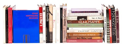 Lot 88 - [BOOKS-DESIGN] Group of approximately...