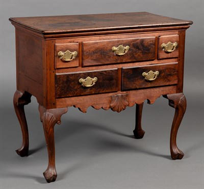 Lot 1245 - Queen Anne Walnut Dressing Table Delaware...