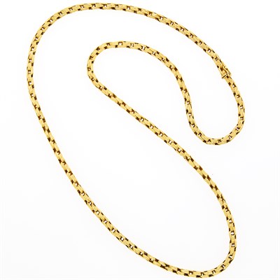 Lot 104 - Gold Link Necklace