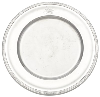 Lot 239 - Norwegian Silver Charger J. Tostrup, 1952...