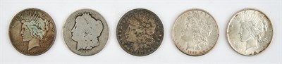 Lot 10 - United States Group of Morgan and Peace...