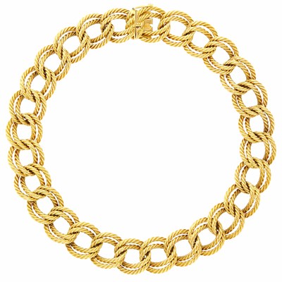 Lot 189 - Bulgari Gold Link Necklace
