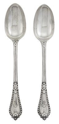 Lot 164 - Pair of Victorian Sterling Silver Stuffing...