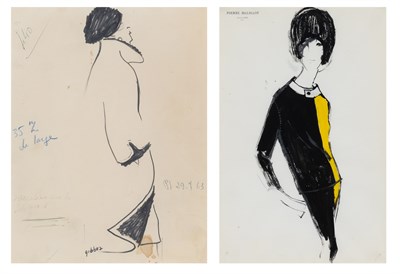 Lot 8 - Pierre Balmain French, 1914-1982 Design...