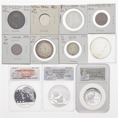 Lot 84 - Worldwide Coin Group Fascinating assortment of...