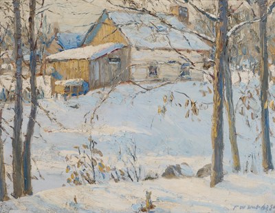 Lot 1020 - Frederick William Hutchinson Canadian/American,...