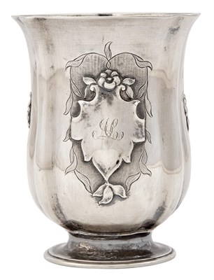 Lot 1121 - Russian Silver Footed Cup Boianowski, St....
