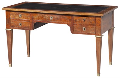 Lot 171 - Empire Leather-Inset Mahogany and...