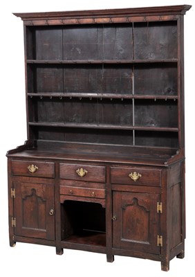 Lot 114 - English Welsh Oak Dresser 18th/19th Century...