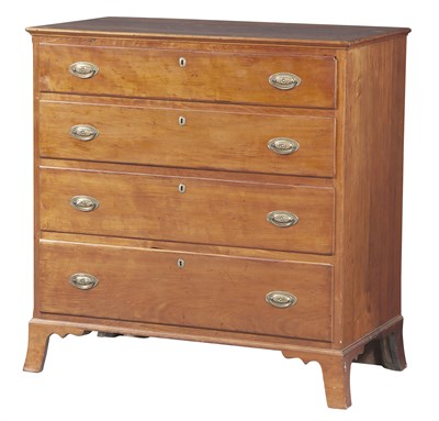 Lot 90 - Federal Maple Chest of Drawers