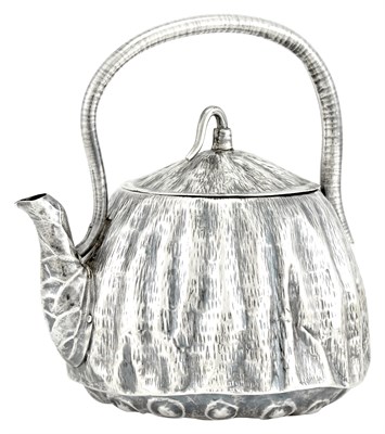 Lot 1111 - Asian Silver Novelty Teapot 20th Century In...