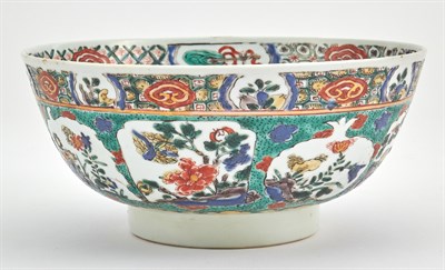 Lot 138 - A Chinese Wucai Porcelain Bowl Kangxi Period...