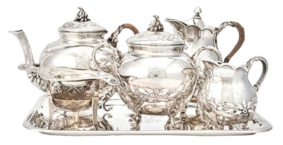 Lot 188 - Assembled Continental Louis XV Style Silver...