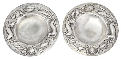 Lot 176 - Pair of Victorian Arts & Crafts Sterling...