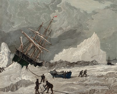 Lot 97 - 19th Century School Breaking out of the Ice...