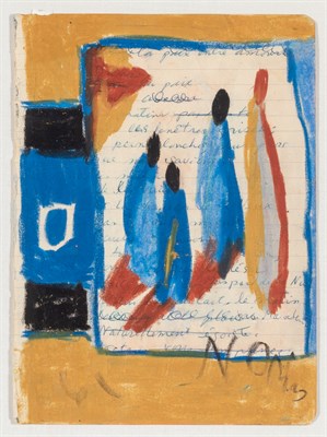 Lot 101 - 20th Century School Untitled (Figures) Signed...