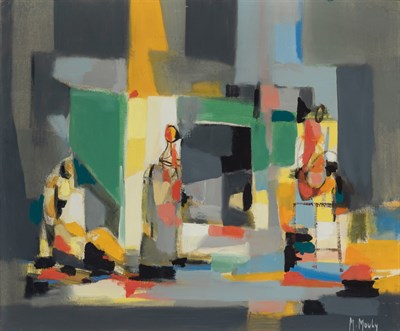 Lot 71 - Marcel Mouly French, 1918-2008 Bousbir...