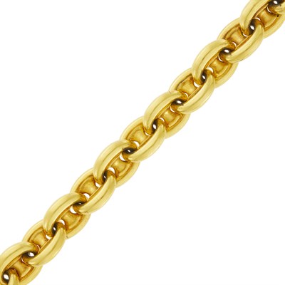 Lot 161 - Antique Gold Link Bracelet