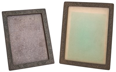Lot 153 - Two Tiffany Studios Bronze Photograph Frames...