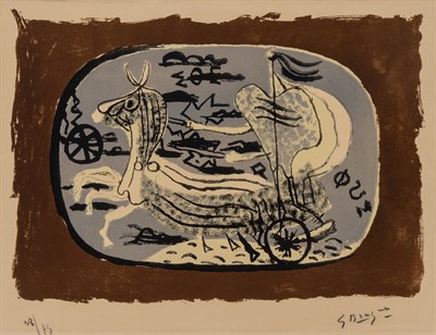 Lot 28 - Georges Braque (1882-1963) PHAÉTON, CHAR I...