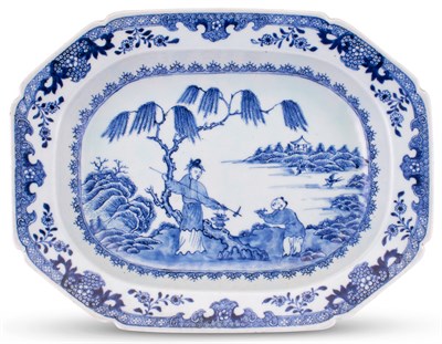 Lot 1061 - Chinese Blue and White Export Porcelain...