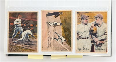 Lot 115 - Group of Eighty Baseball Photographs or Cards...