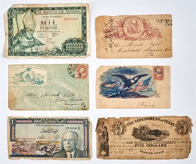 Lot 85 - Worldwide Collection of Stamps, Banknotes and...