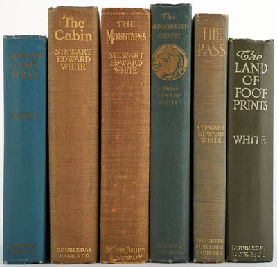 Lot 434 - WHITE, STEWART EDWARD Six first editions....