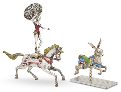 Lot 1118 - Two Tiffany & Co. Sterling Silver and Enamel...