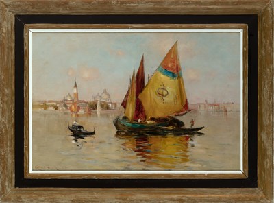 Lot 1021 - George Henry Smillie American, 1840-1921 Boats...