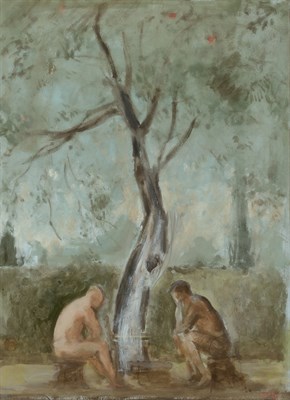 Lot 91 - Paul Resika American, b. 1928 Bruce Hooten and...