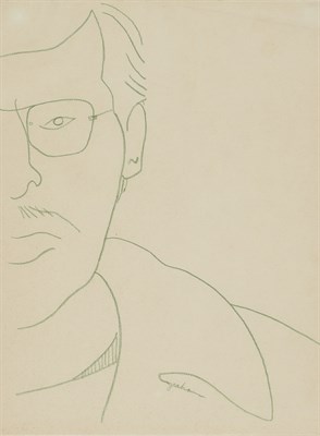 Lot 53 - John Graham American, 1881-1961 Portrait of a...