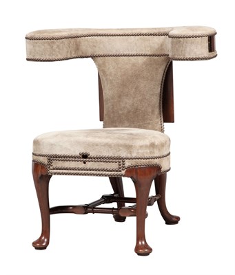 Lot 113 - Victorian Mahogany Cockfighting Chair Circa...
