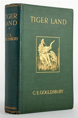 Lot 367 - [INDIA - TIGER HUNTING] GOULDSBURY, C. E. Two...