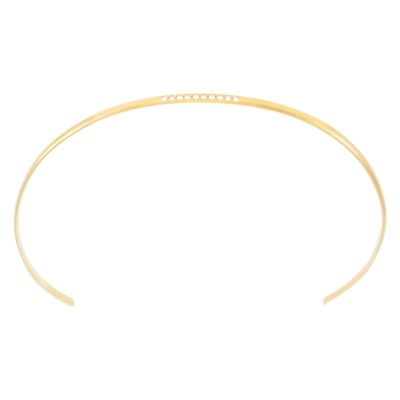 Lot 98 - Van Cleef & Arpels Gold and Diamond Headband, France