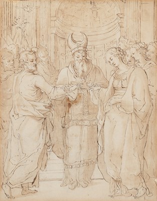 Lot 7 - Italian School 16th-17th Century The Wedding...