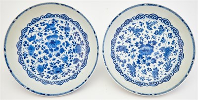 Lot 141 - A Pair of Chinese Blue and White Porcelain...