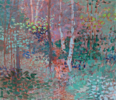 Lot 58 - Robert Lewis Lahotan American, 1927-2002 Woods,...