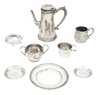 Lot 186 - Group of Sterling Silver Table Articles...