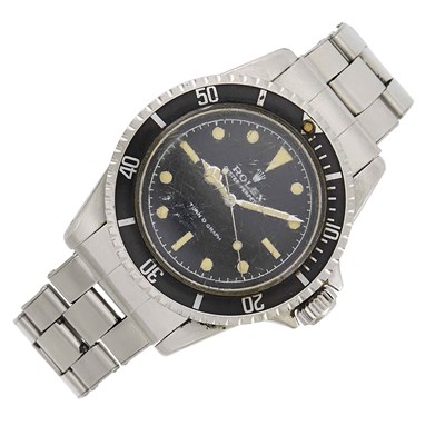 Lot 84 - Rolex Gentleman's Stainless Steel 'Turn-o-Graph' Dive Wristwatch, Ref. 5513