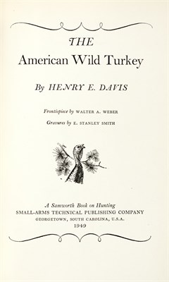 Lot 435 - [WILD TURKEY] DAVIS, HENRY E. The American...