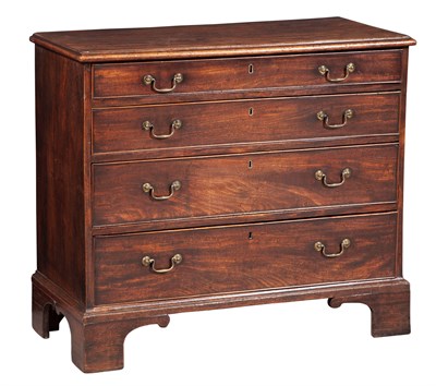 Lot 314 - George III Mahogany Chest of Drawers Third...